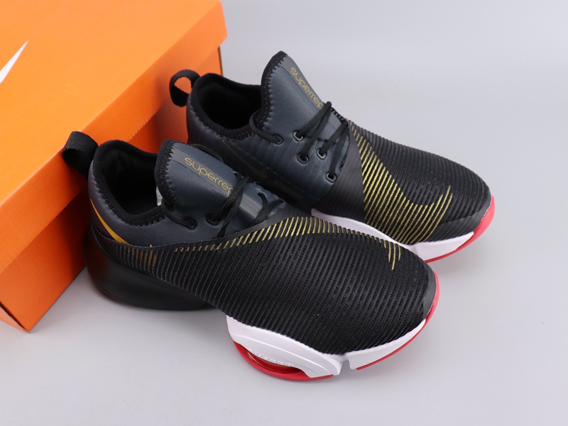 Nike Air Zoom Superrep Black Gold Red Shoes - Click Image to Close